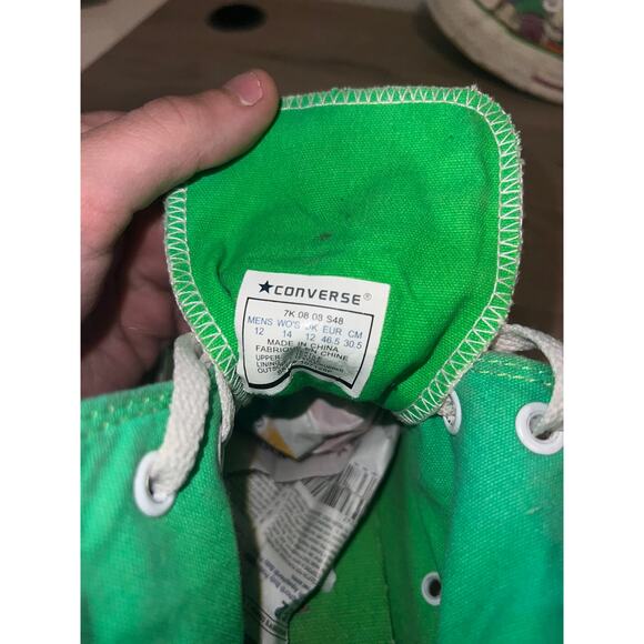 Converse Chuck Taylor Multicolor Shoes Faces Party High All Star Sneakers 12 - Picture 8 of 9